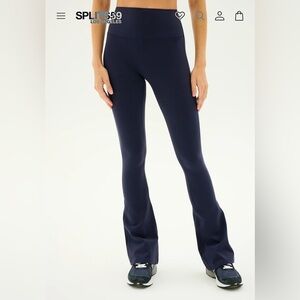 Splits59 Navy Flare Leggings